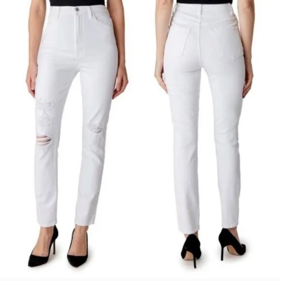 J Brand 1212 Runway Slim Straight High Rise Jeans - Picture 1 of 5